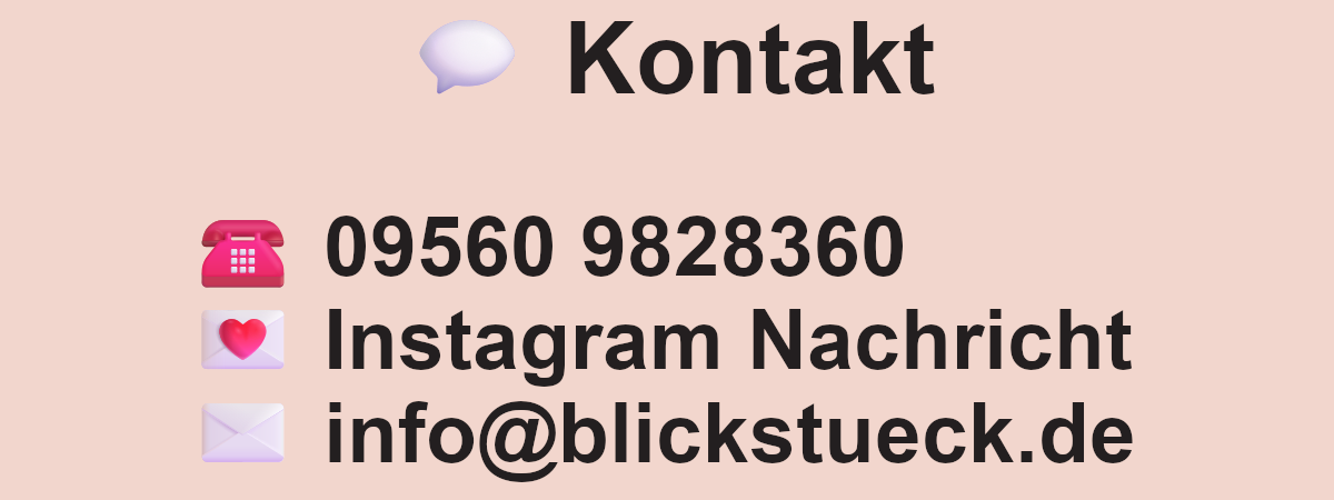 Blickstück Kontakt
